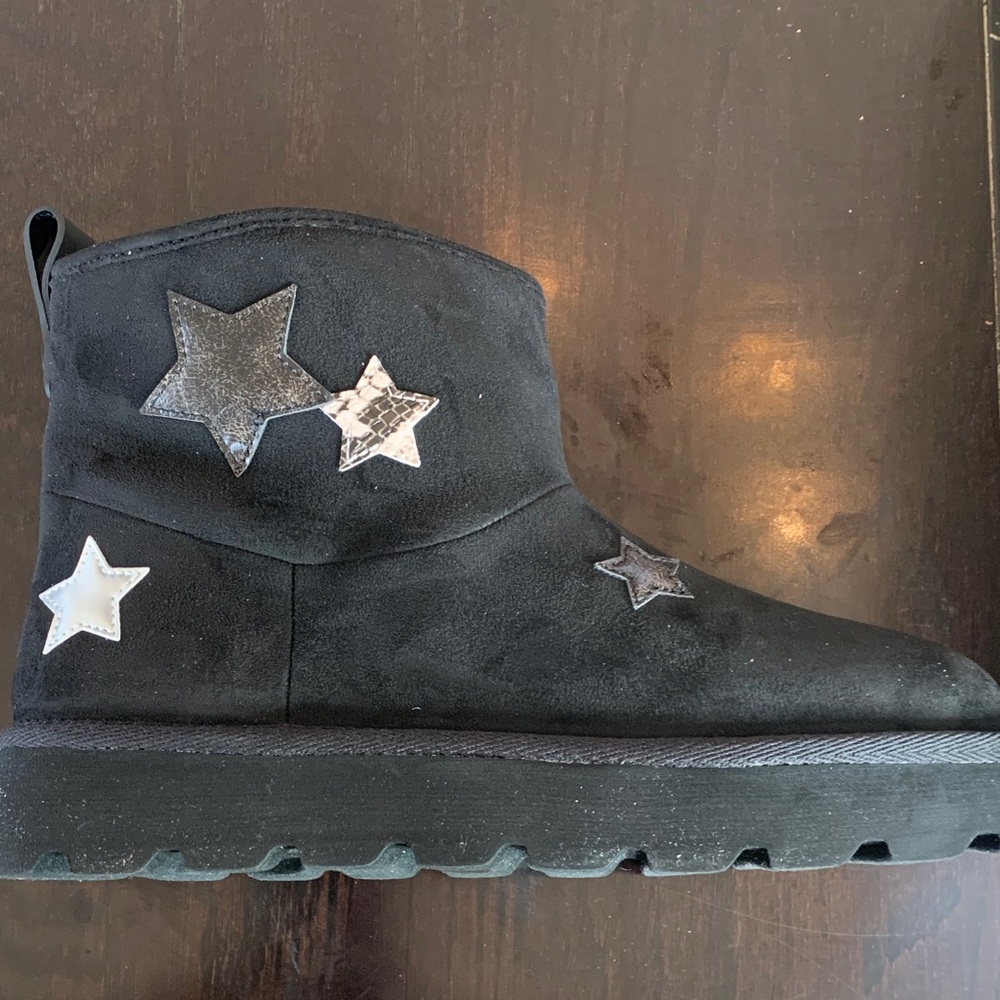 Michael Kors Black Star Booties